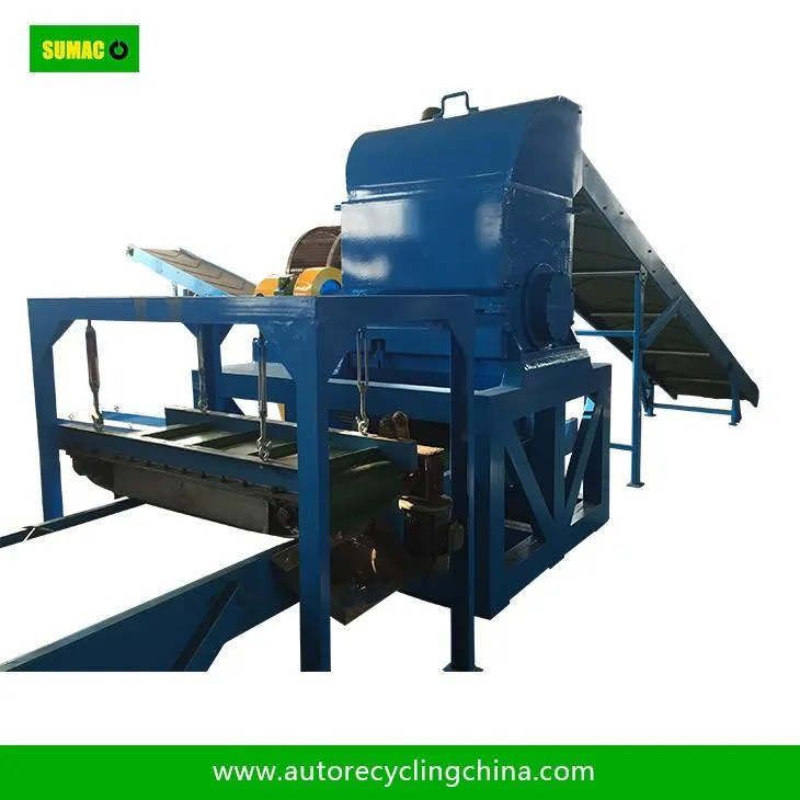 High Output Rubber Rotating Crusher