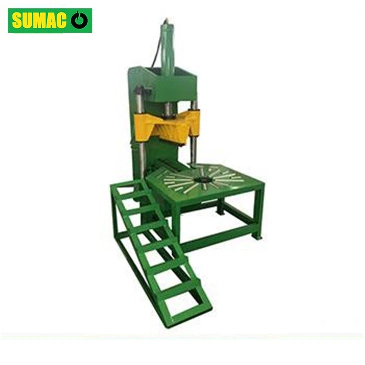 Hydraulisk dekkskæringsmaskin