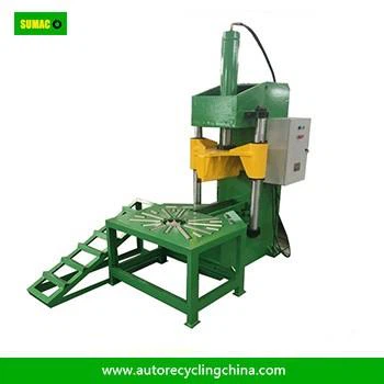 Hydraulic Tire Cutting Machine