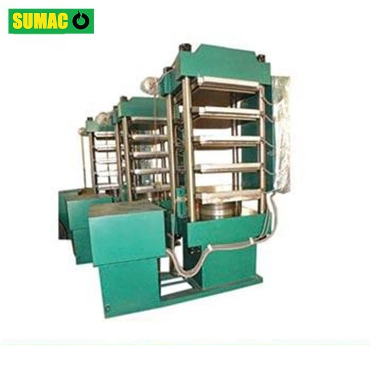 Dekk Gjenvinning Gummi Gulv Tile Making Machine