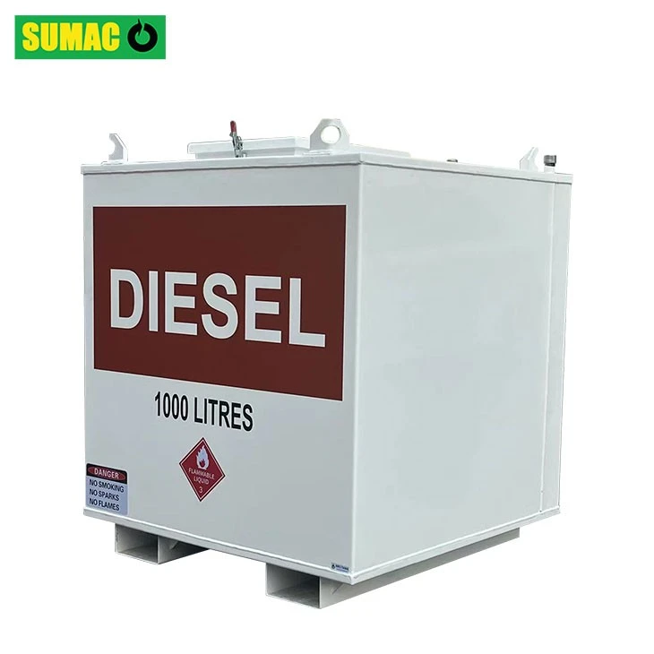 Double Walled Steel Bunded Diesel Fuel Cube Tank